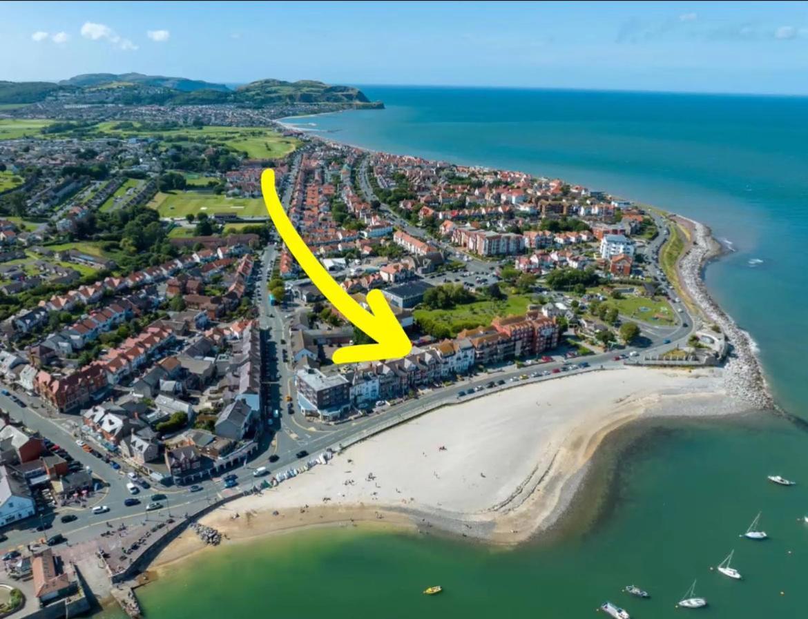 Stunning 2 Bedroom Ground Floor Sea View Apartment Rhos-on-Sea Exterior photo
